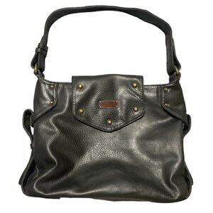 Matt and Nat Vegan Black Satchel